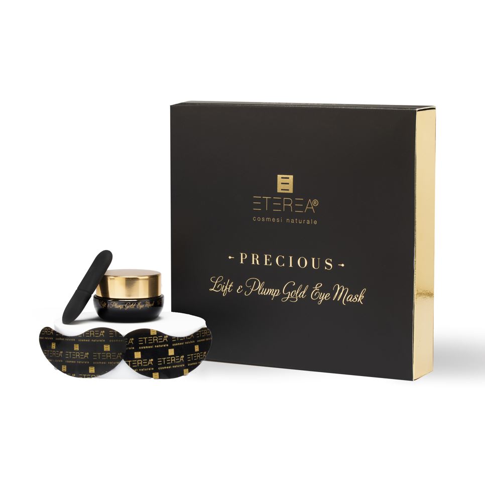 ETEREA Precious – Lift & Plump Gold Eye Mask con Tools
