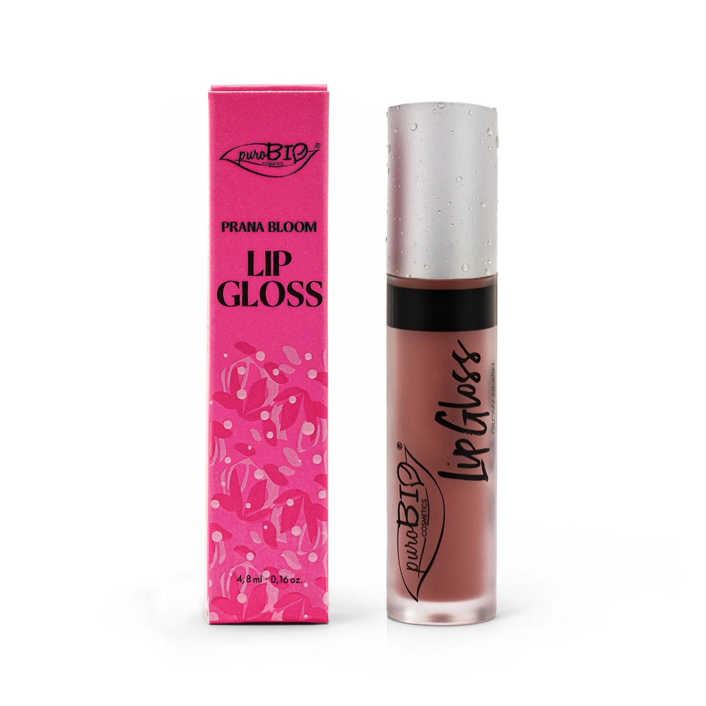 PUROBIO - Lipgloss Limited Edition "Prana Bloom" -01 Velvet Nude