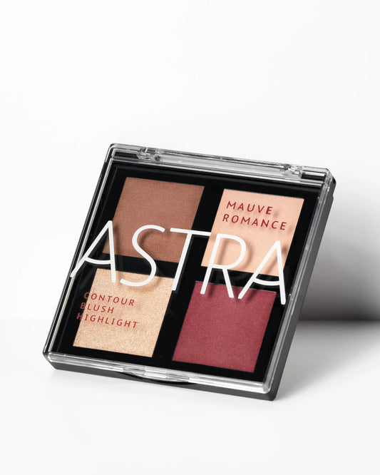Astra Makeup - Palette Viso: Contour Blush,Cipria e Illuminante
