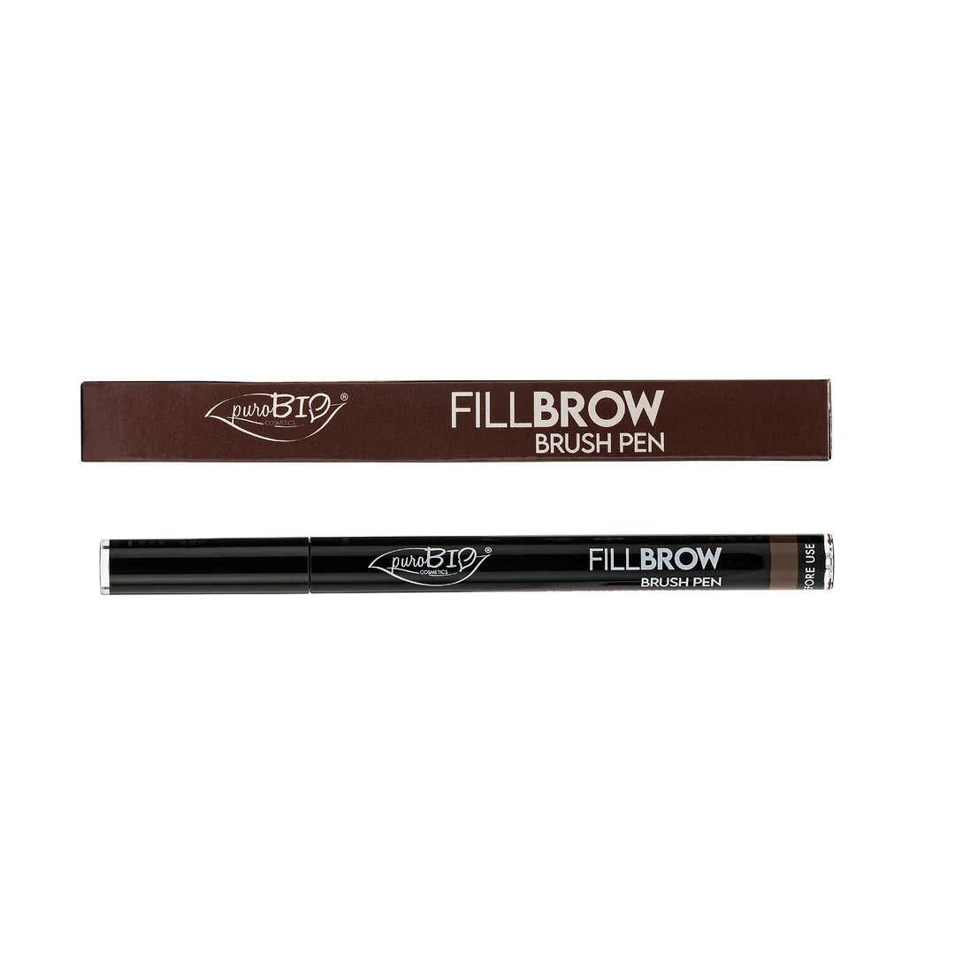 PUROBIO Fillbrow Brush Pen 03 Dark Brown